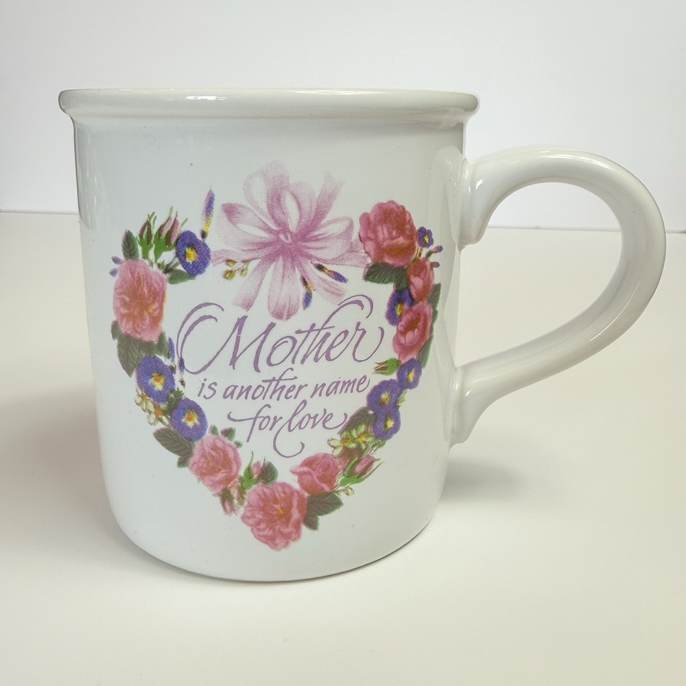 Vintage American Greetings "Mother is Another Name for Love" Coffee Tea Cup Mug